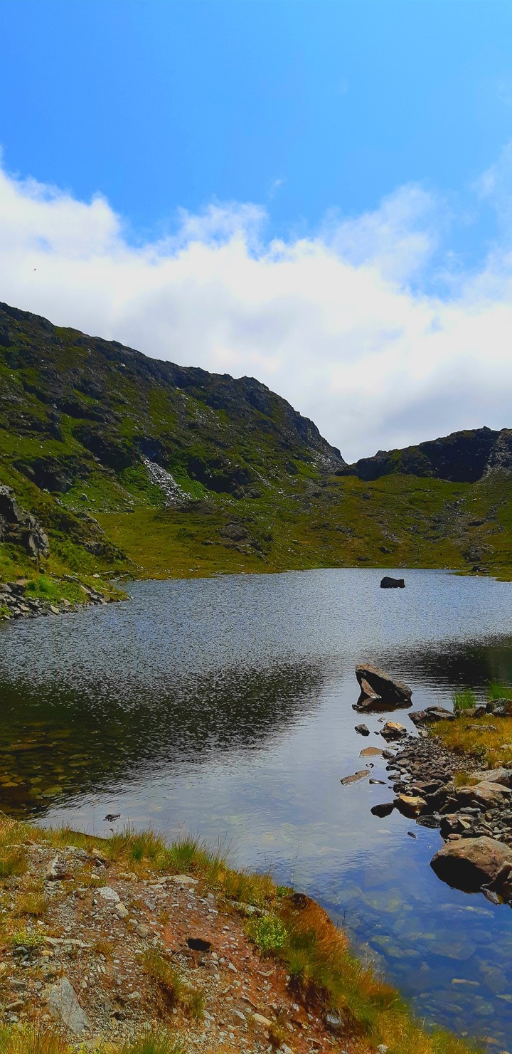 water in the mountains