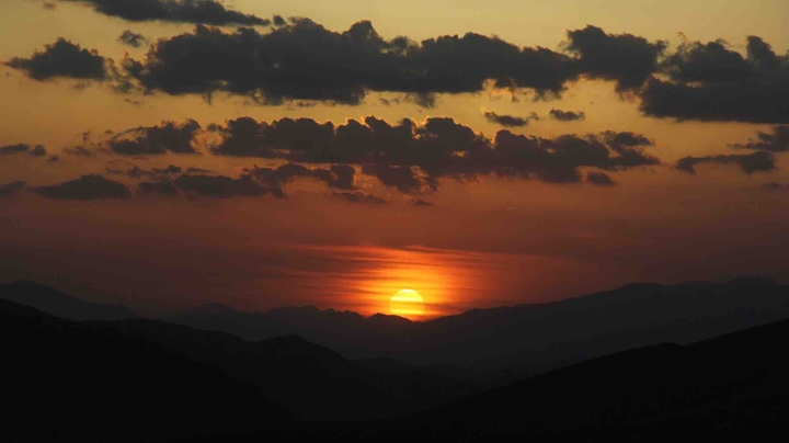 غروب آفتاب ، sunset
