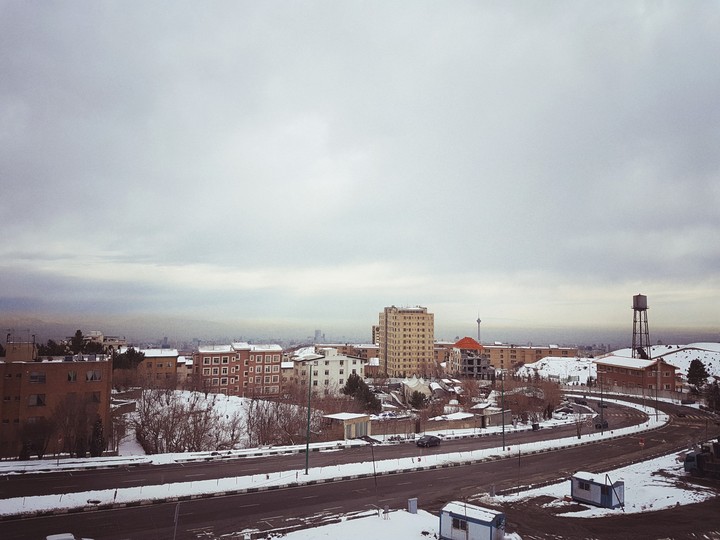 snow day of tehran