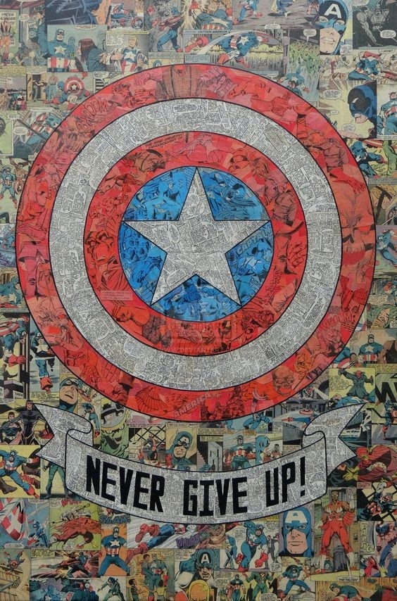Never Give up❤