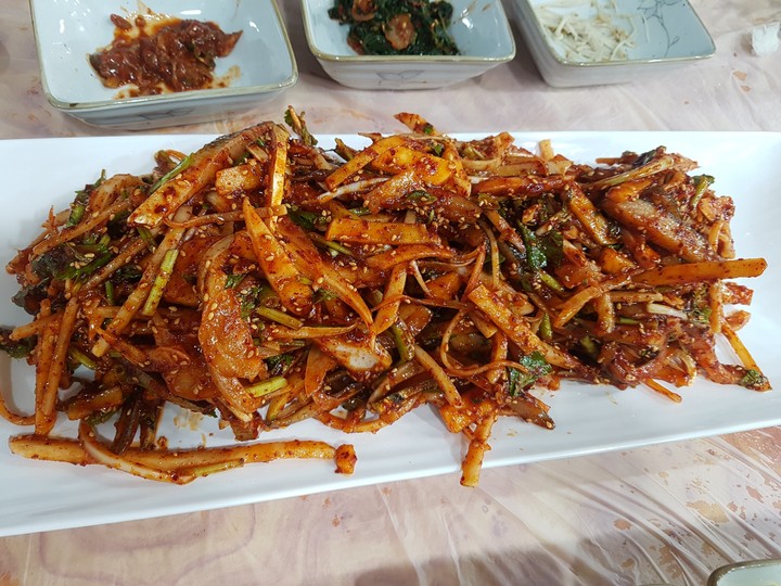 회무침