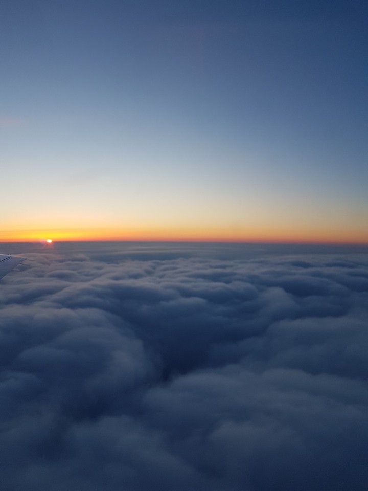 Sunset from the skies
