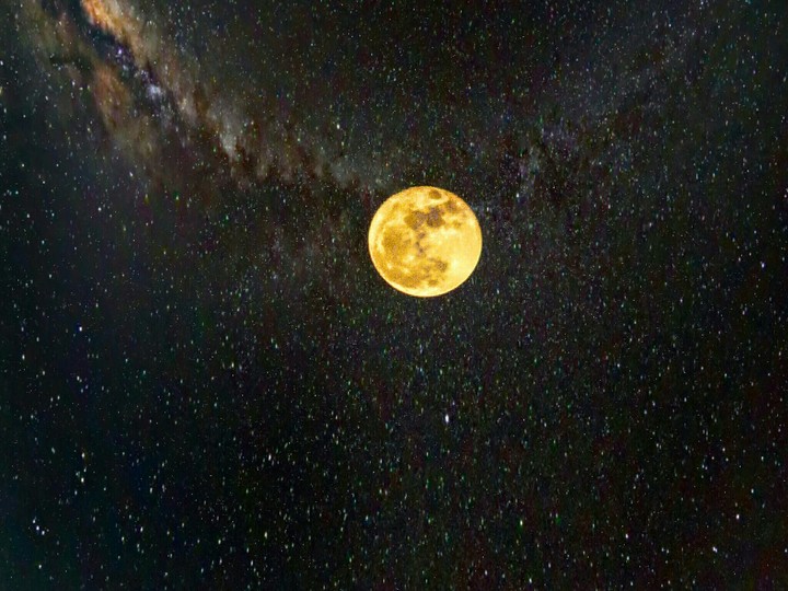 Galaxy star night