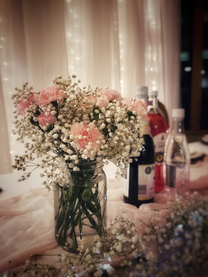 flowers from a wedding