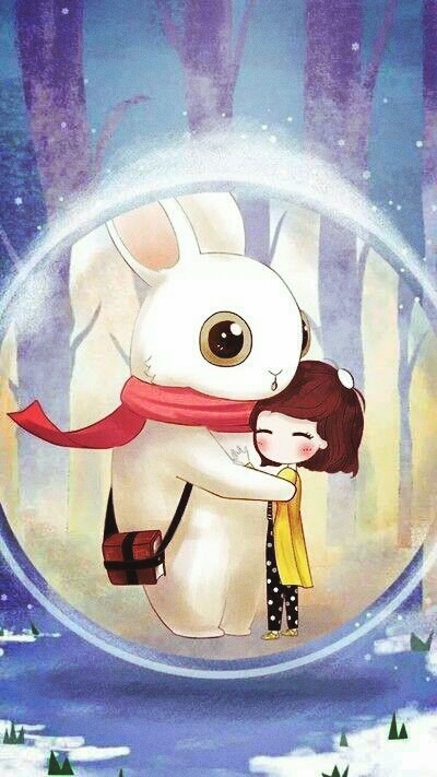 토끼와 함께  다른 세계로