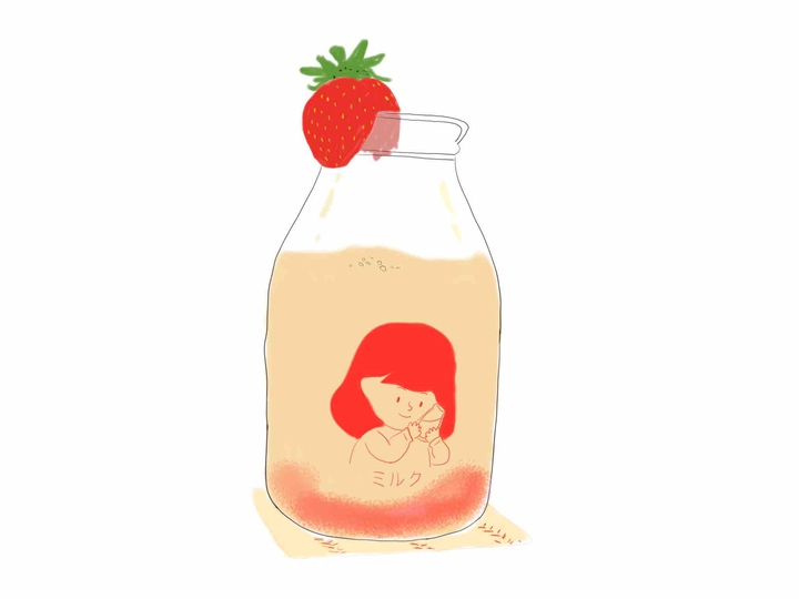 strawberry milk