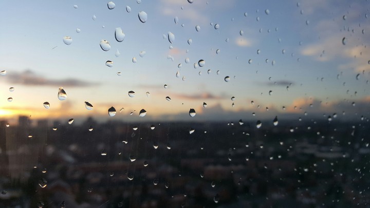 raindrop glass