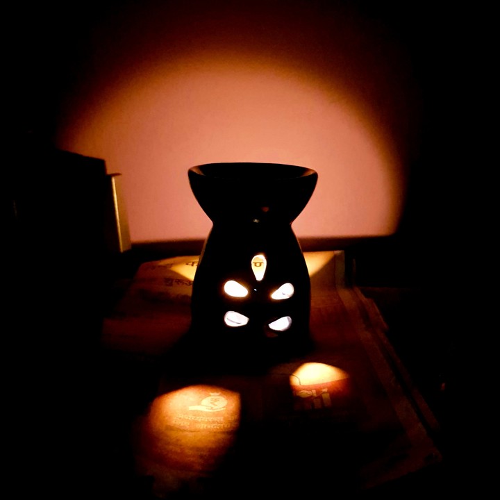 light in the dark.