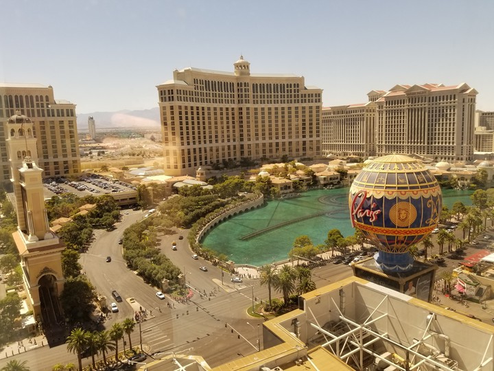 Paris and Bellagio by day