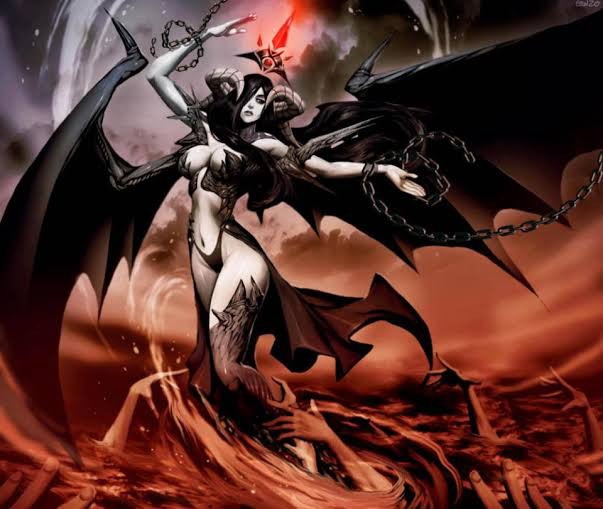 dark angel in hell
