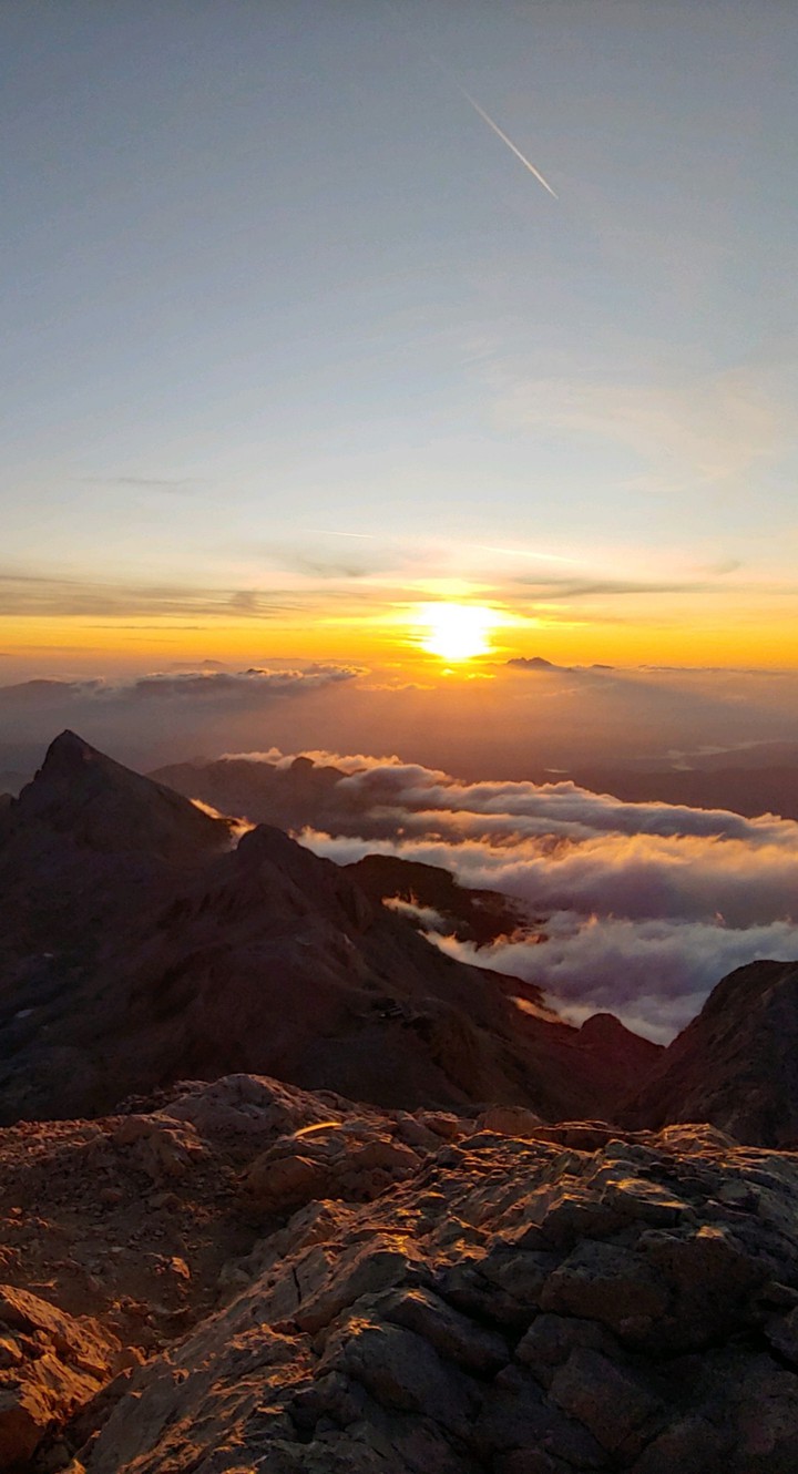 Sunrise on Triglav