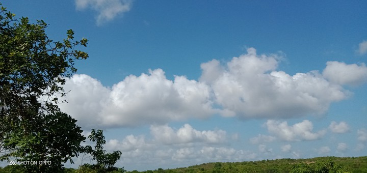 Nature clouds sky blue shades ?