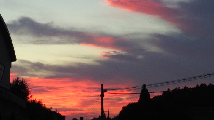 夕焼け雲
