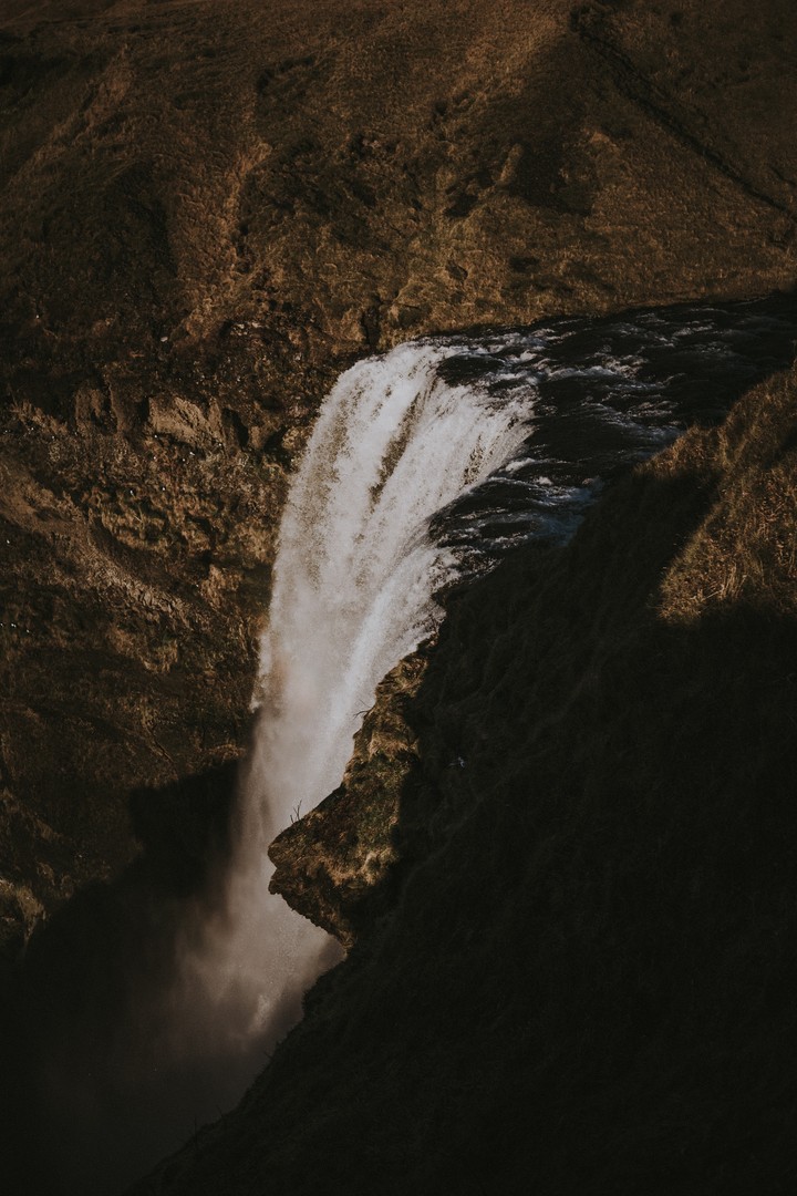 Waterfall Precipice Current