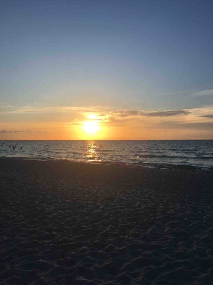 Beach sunset