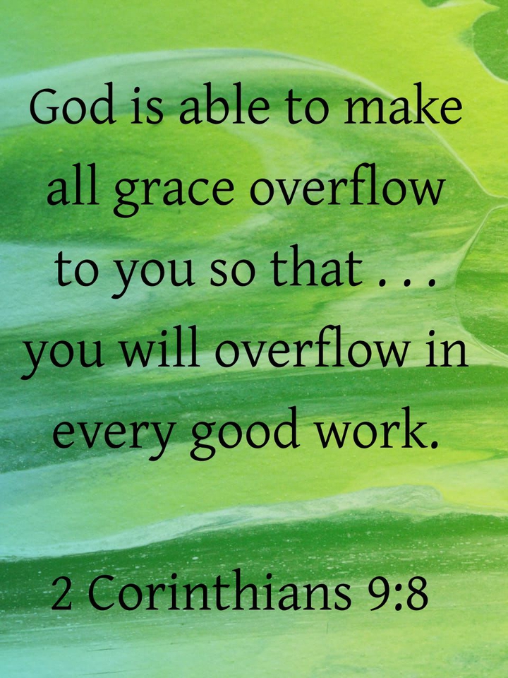 2 Corinthians 9:8