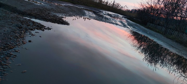 after rain