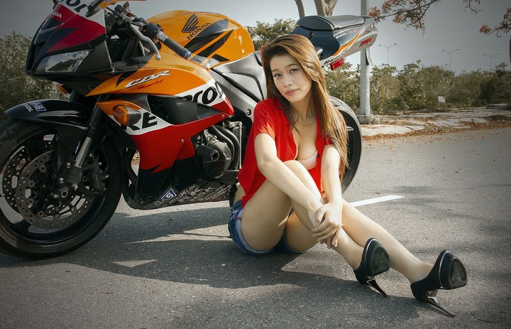bike + model