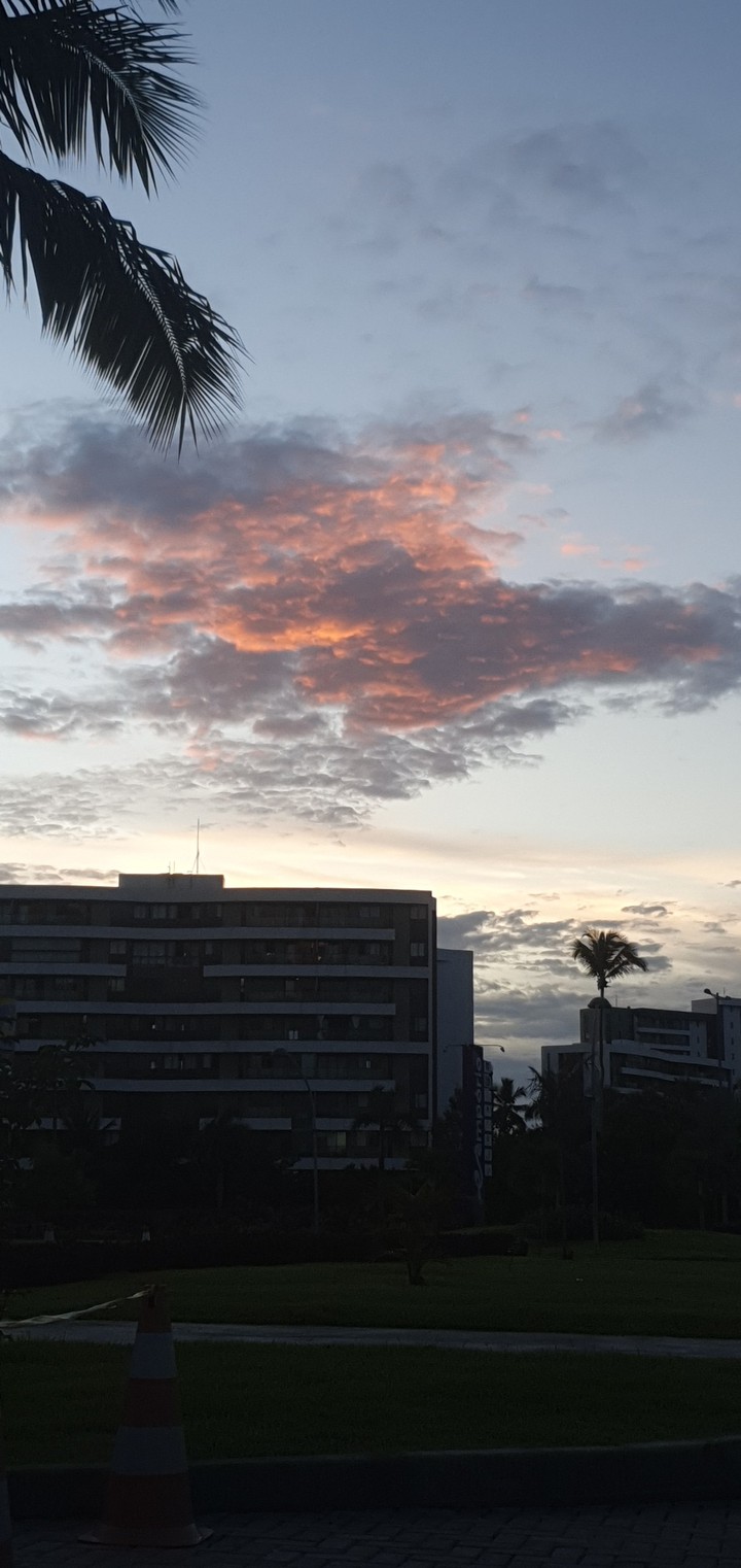 pôr do sol