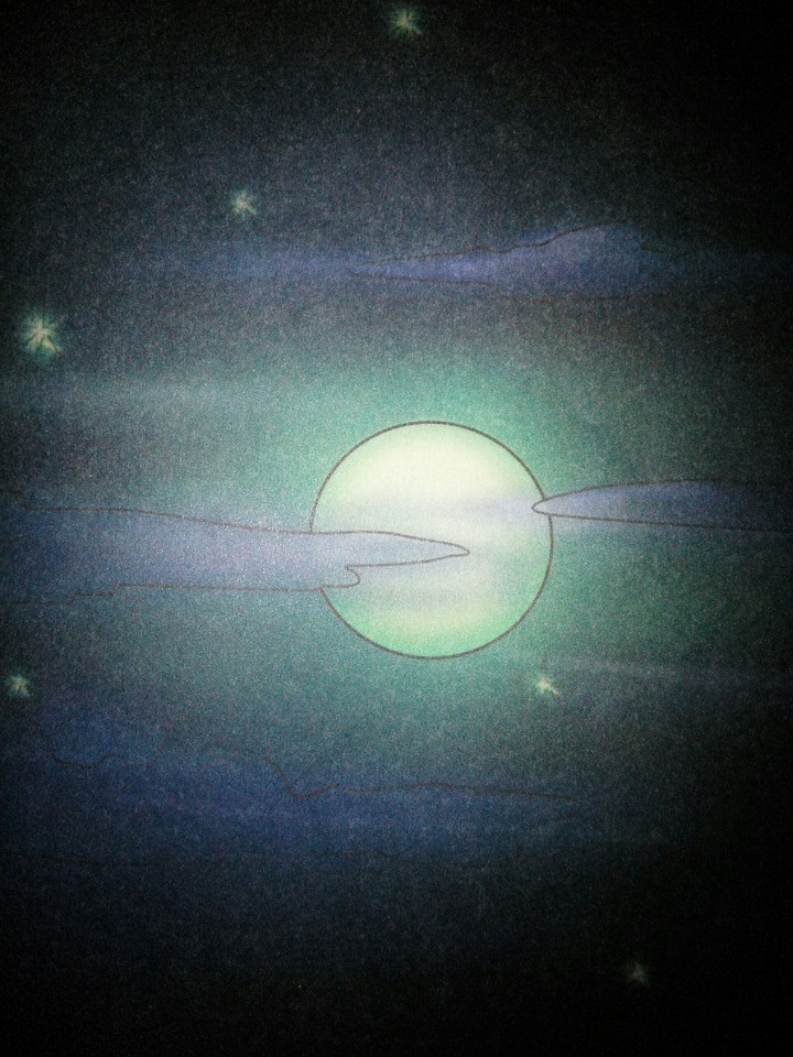 night moon light