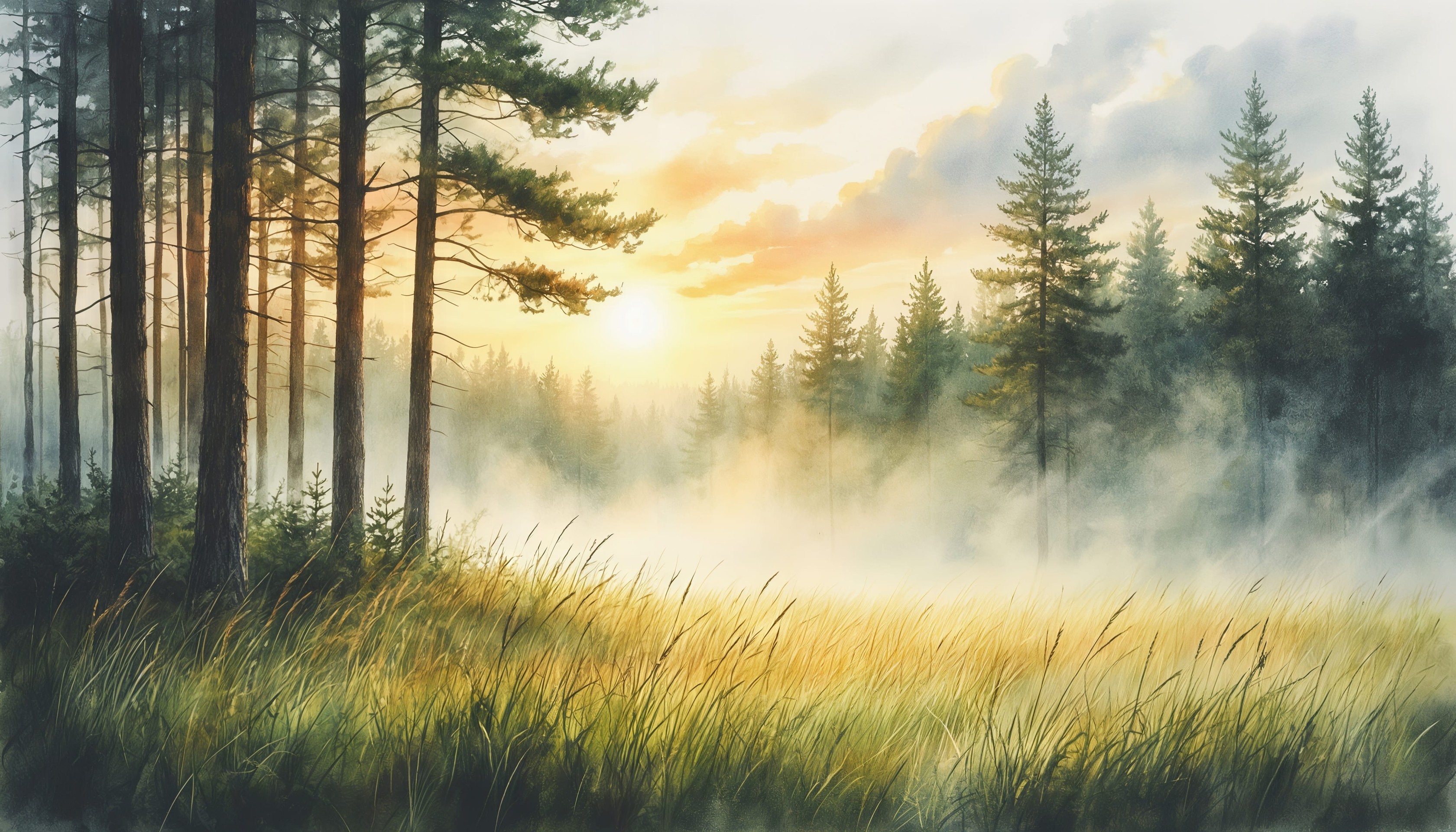 ταπετσαρίες nature, mist
