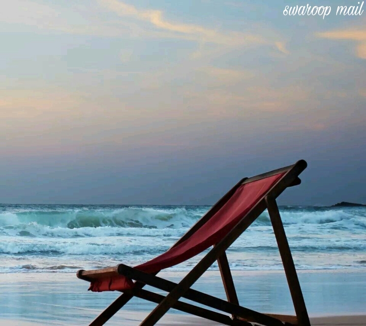 beach side.