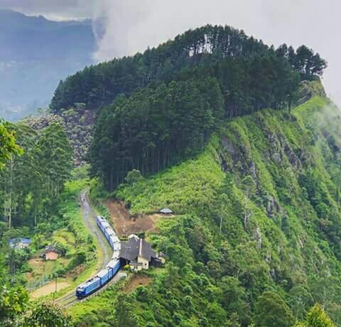 Top of the mountain .....