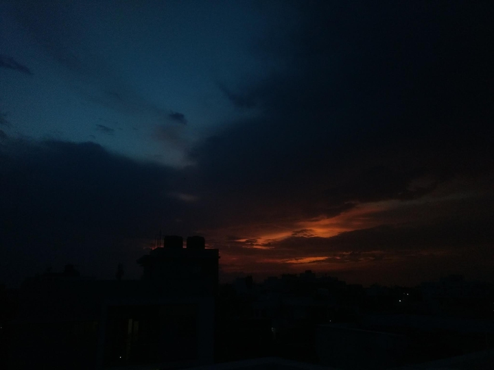 ⛅ sunset