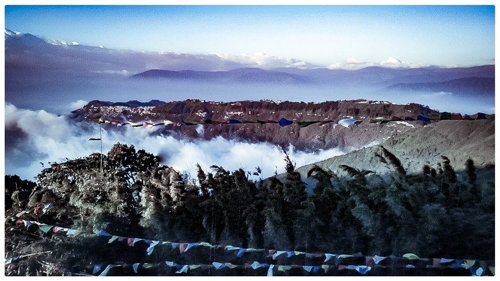 Beautiful view from Sikkim