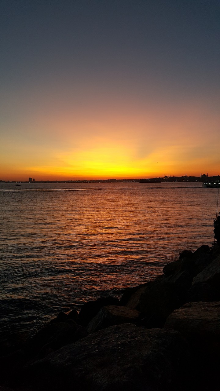 Sunset in Istanbul