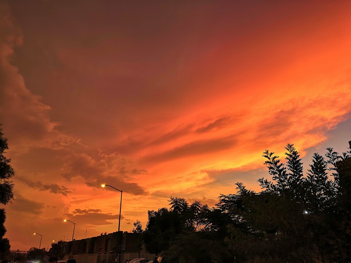 Orange Sky.