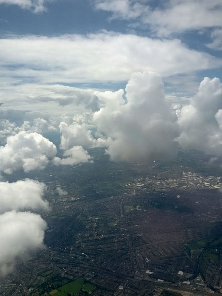Clouds in the sky