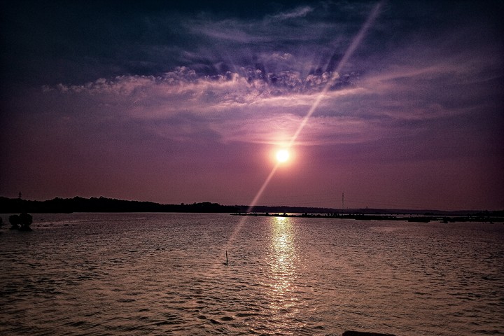 sun set