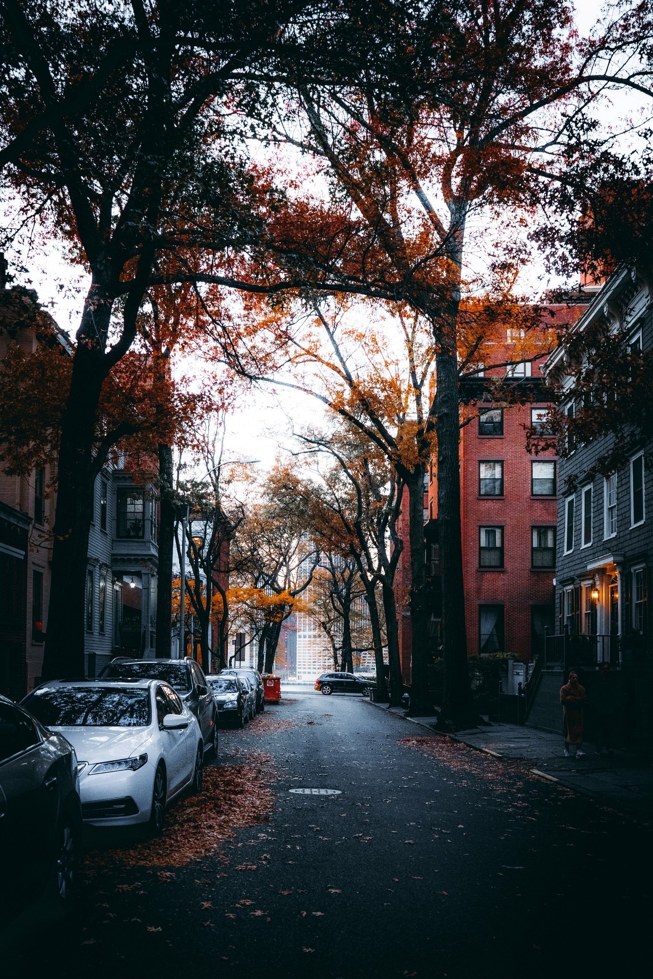 sidewalk, morning wallpapers