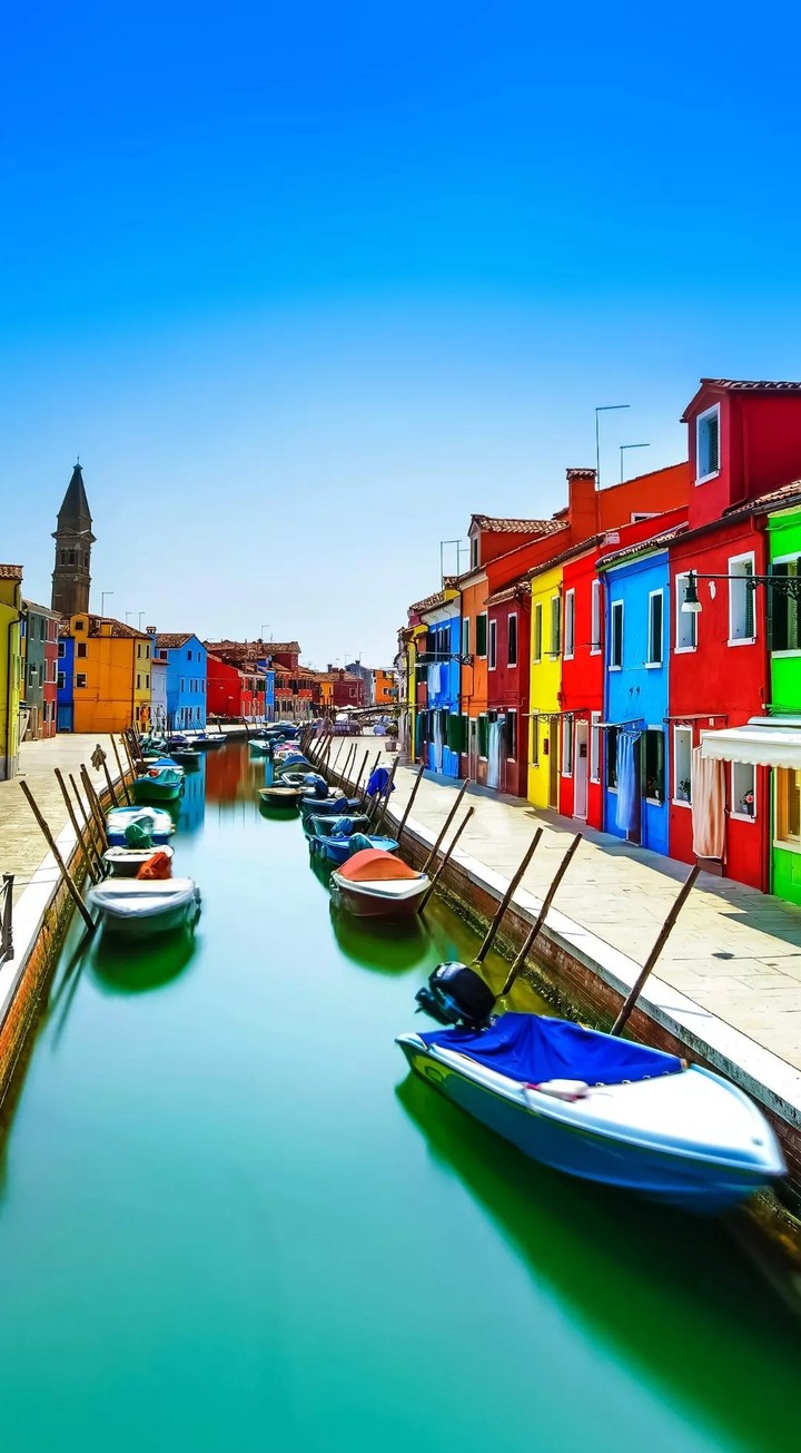 colourful buildings