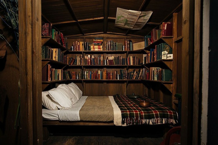 bed and book
