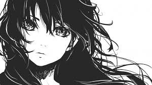 Blak with anime girl