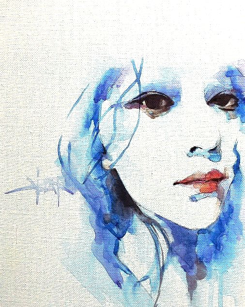 blue