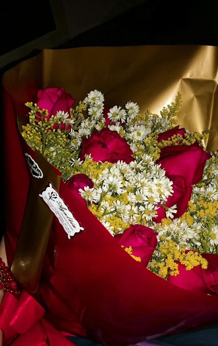 buquê de rosas