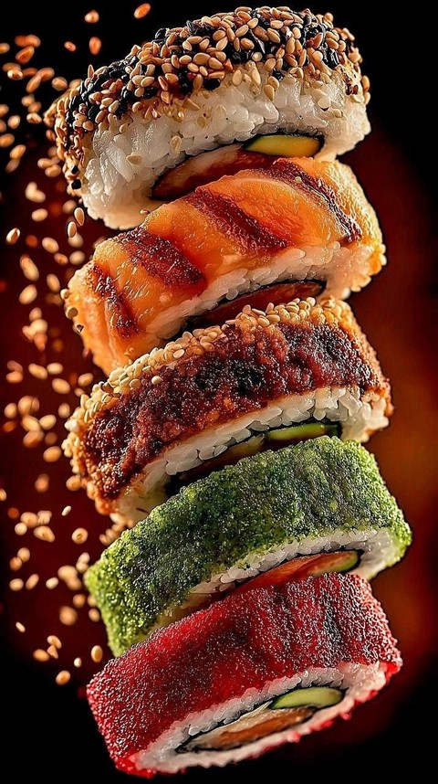 тапети Sushi, recipe