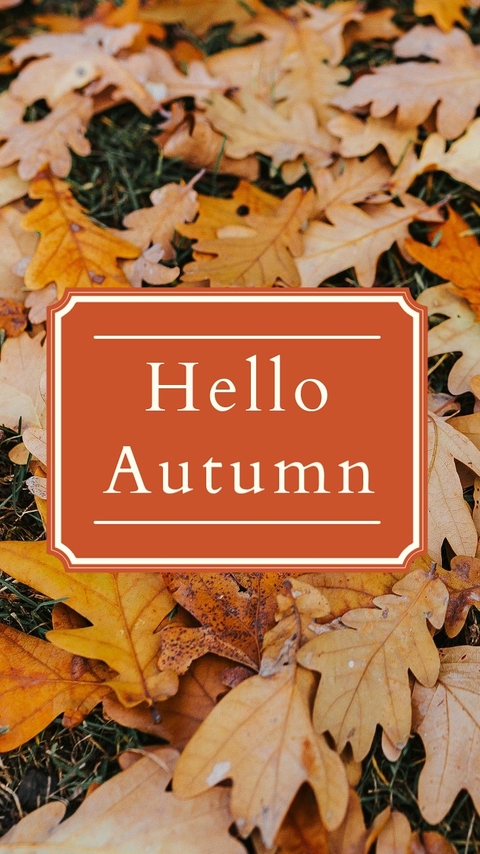 ___ Hello Autumn ___