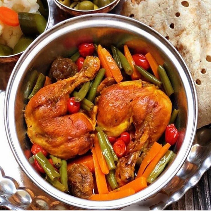 ⚁⚂  Chicken food  ❤ My own cooking