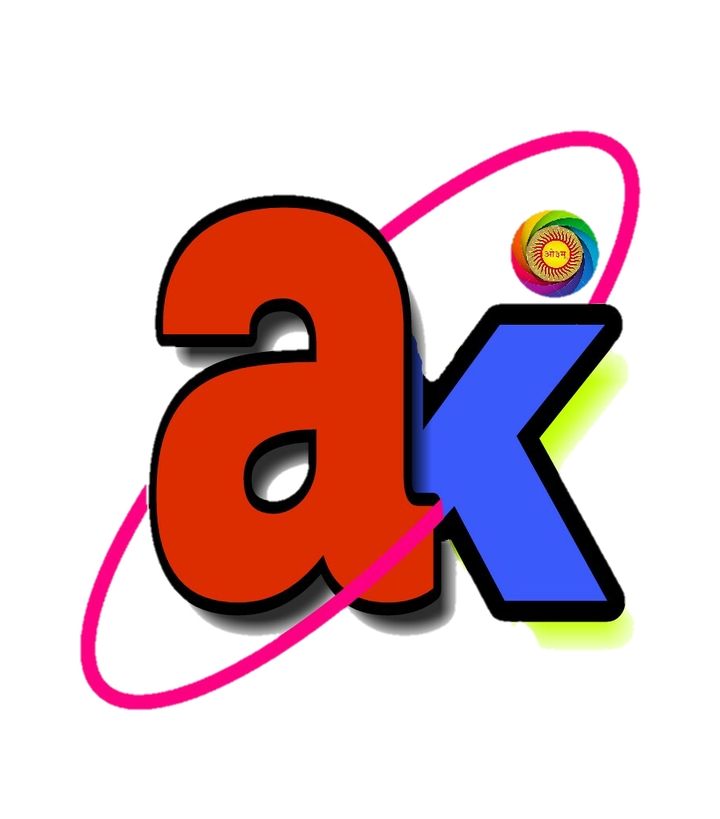 a k logo,a k,logo,arjun knowledge logo,Arjun kumar