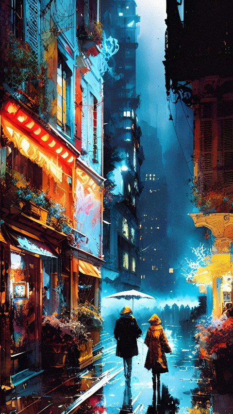 反射, night壁纸