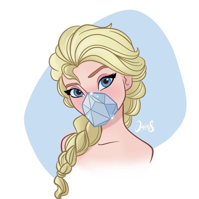 ELSA ICE MASK