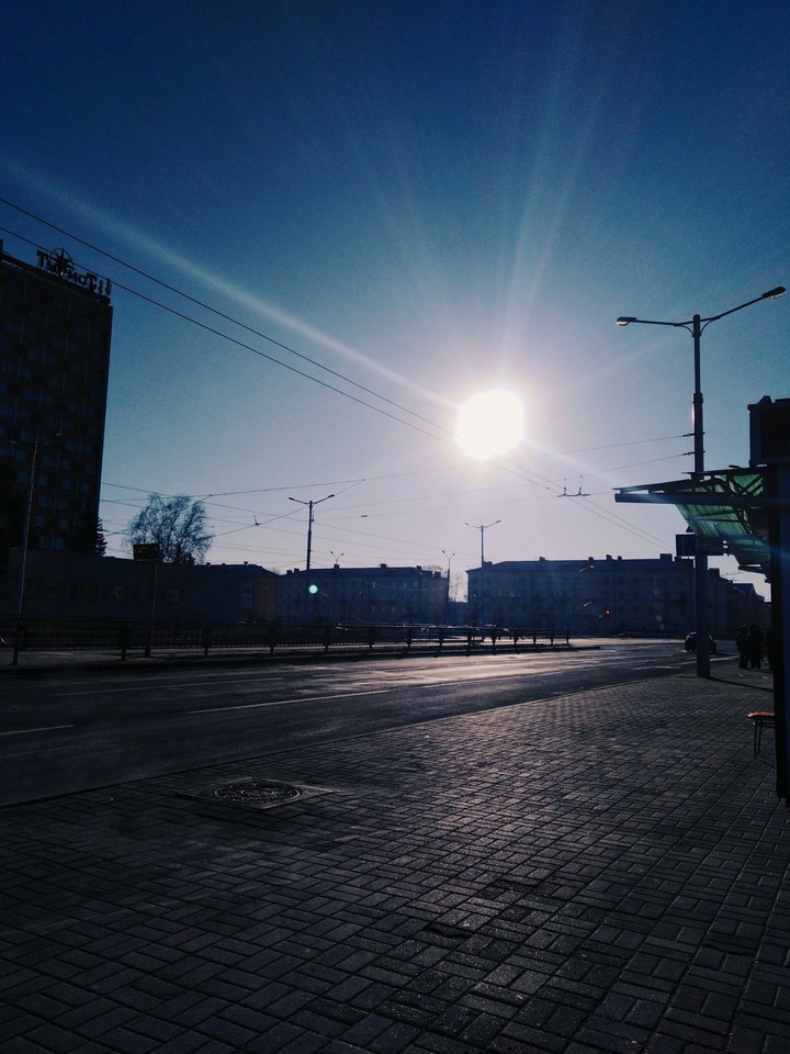 Зимнее солнце