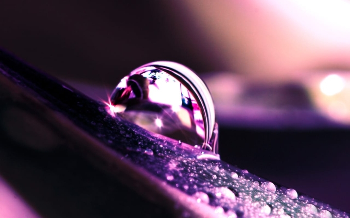 Violet drop