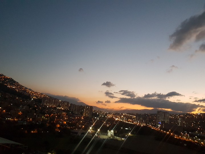 atardecer