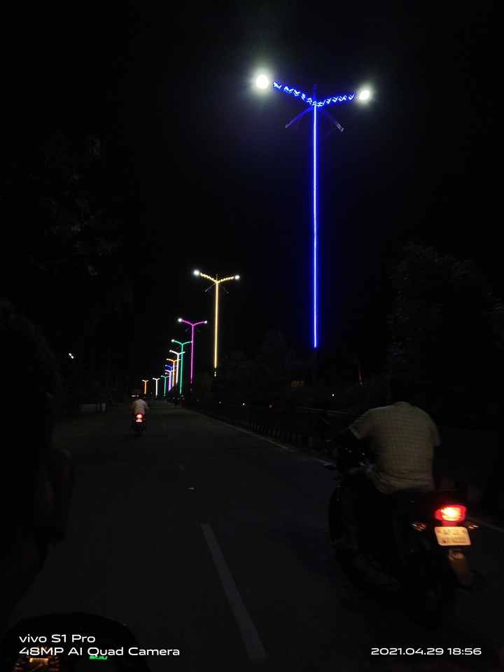 nice road lighting