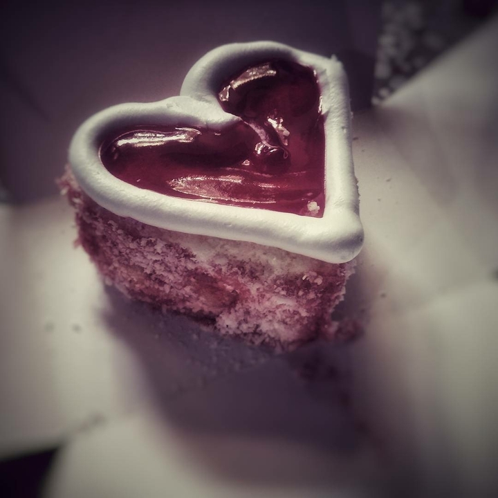 heart pastry